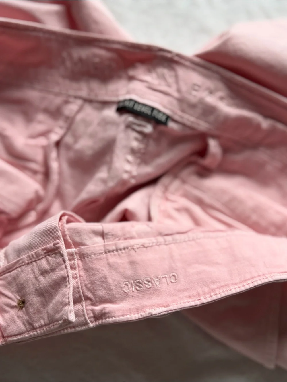 American Eagle Outfitters Chino Classic Fit Flex  Shorts Pink